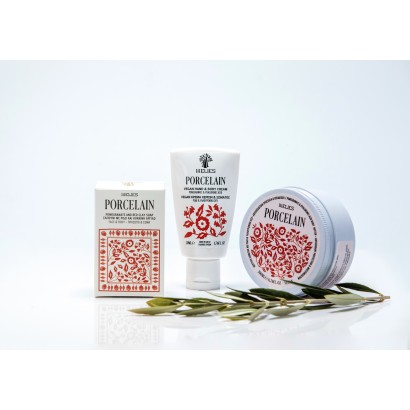 PORCELAIN hand and body cream with pomegranate and hyaluronic acid