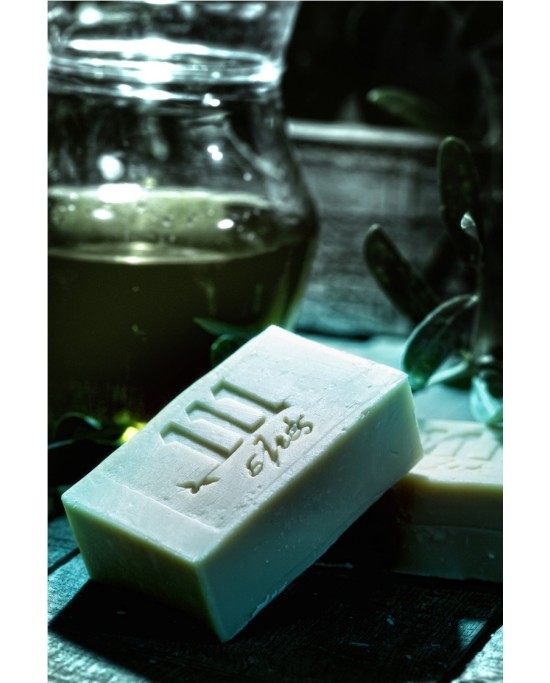 ESSENTIAL-pure unscented olive oil soap for face & body