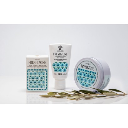 FRESH ZONE soap with yogurt, cucumber and spirulina by 111ELIES