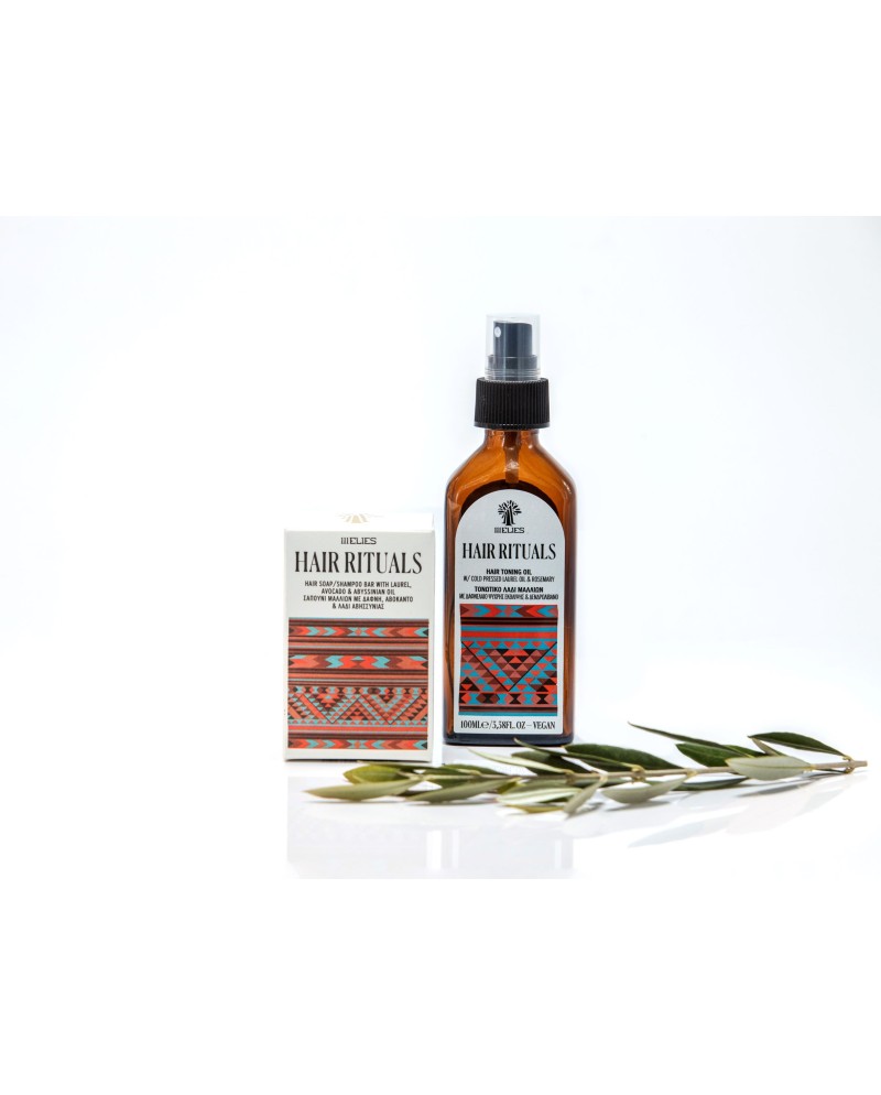 HAIR RITUALS hair soap/shampoo bar with laurel, avocado & abyssinian oil