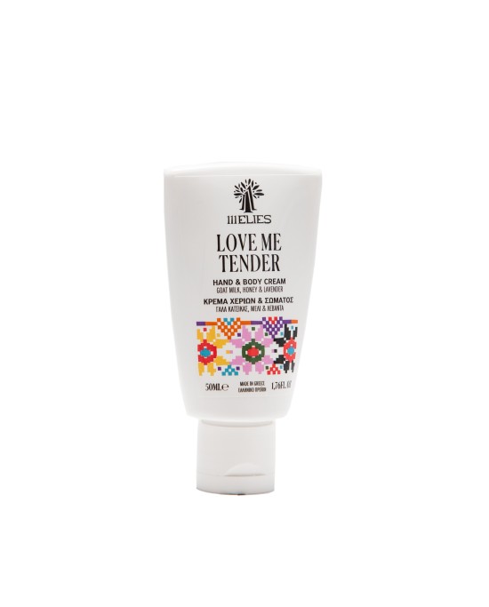 LOVE ME TENDER-Intensive care hand and body cream with goat milk, honey and lavender