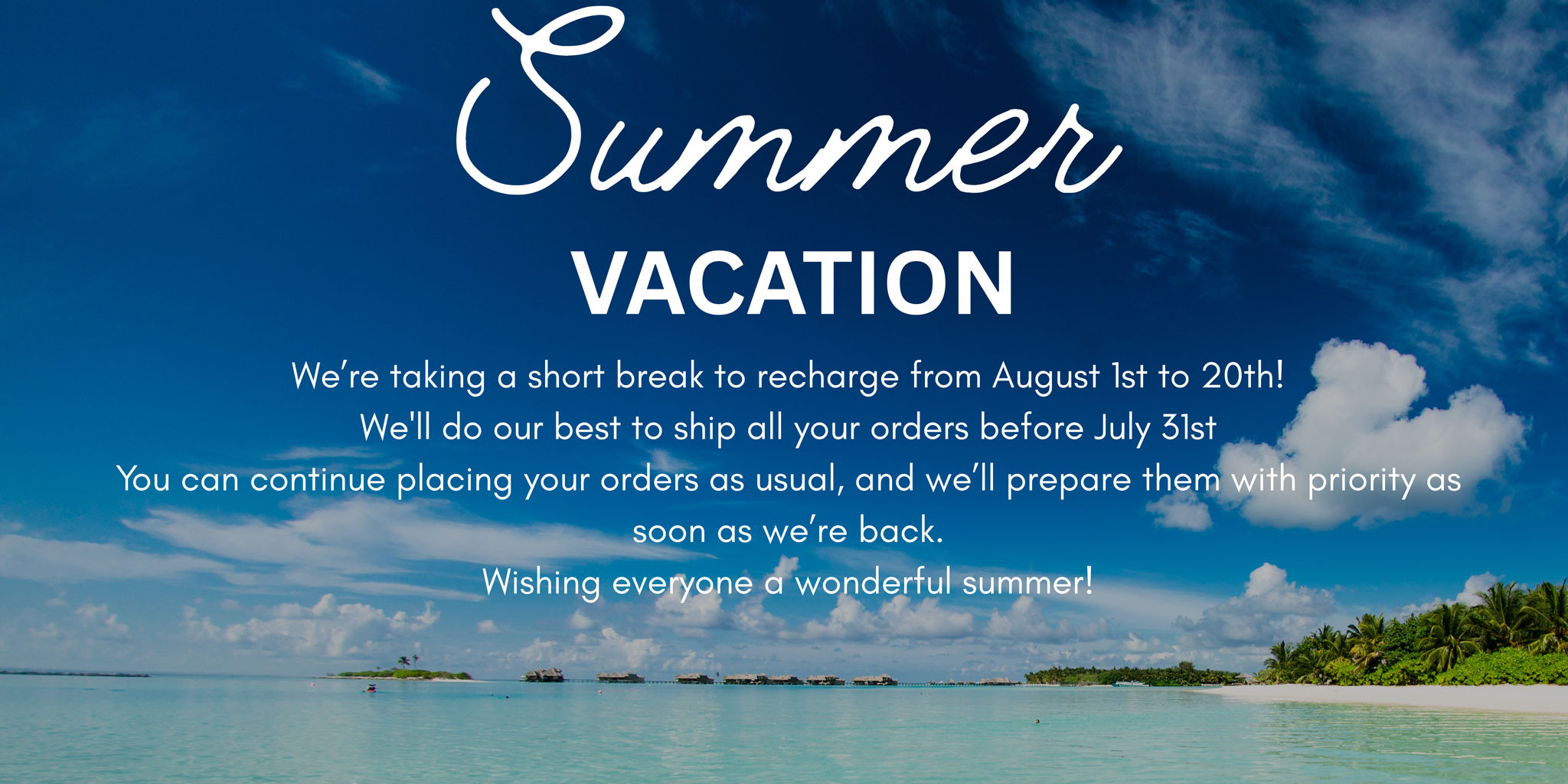 Summer update!